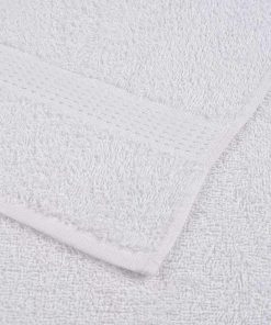 vidaXL Saunatücher 10 Stk. Weiß 80x200 cm 360 g/m² 100% Baumwolle