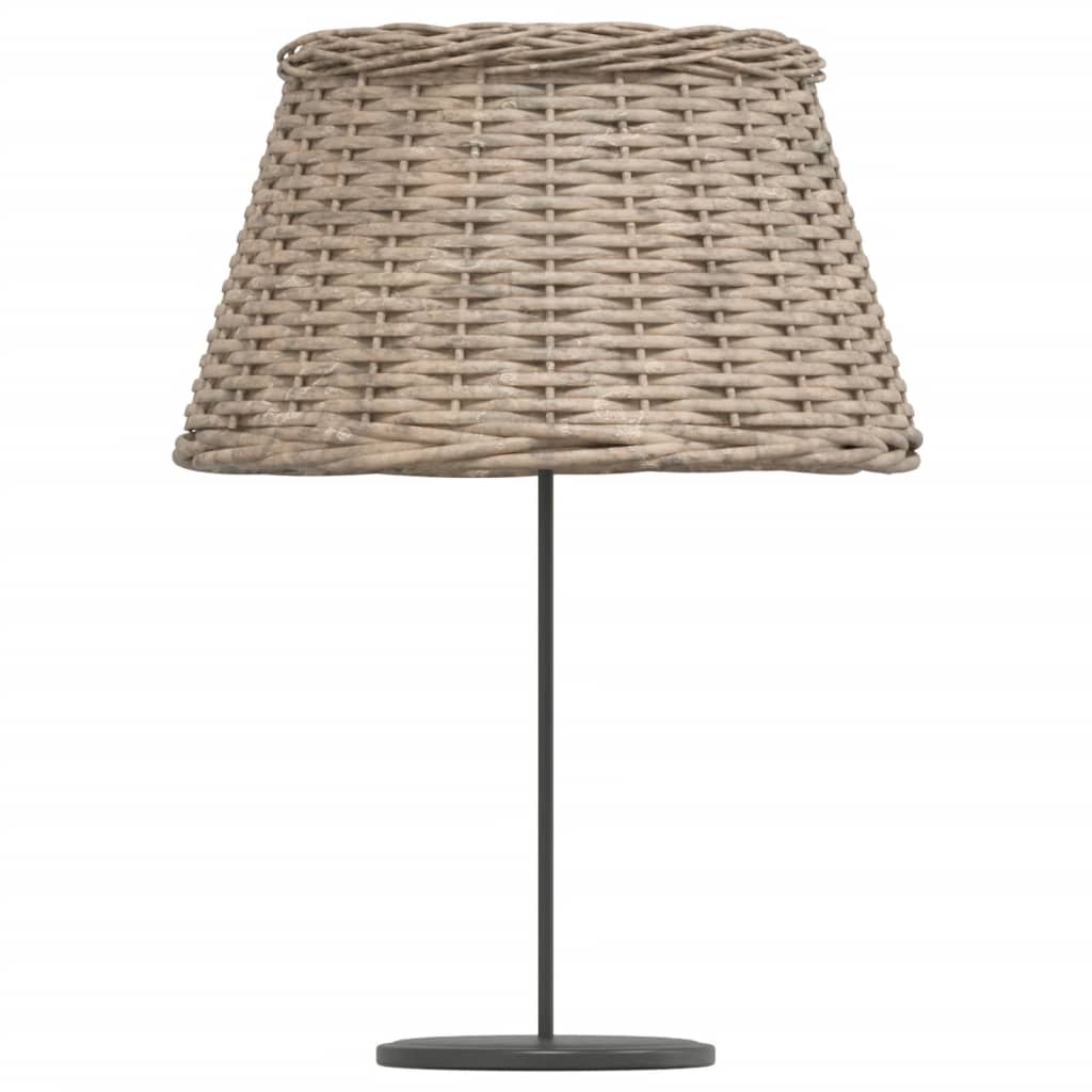 vidaXL Lampenschirm Braun Ø50x30 cm Korbweide