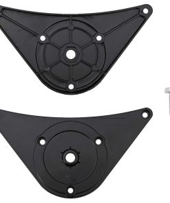 4x höhenverstellbares Tischbein Schwarz 710 mm