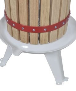 vidaXL Obst- und Weinpresse 6 L