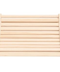 vidaXL Sauna-Kopfstütze Massivholz Kiefer
