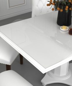 vidaXL Tischfolie Transparent 140x90 cm 2 mm PVC