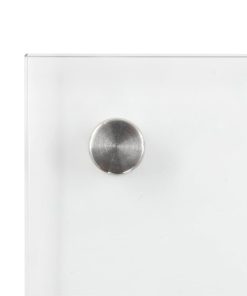 vidaXL Küchenrückwand Transparent 90×40 cm Hartglas
