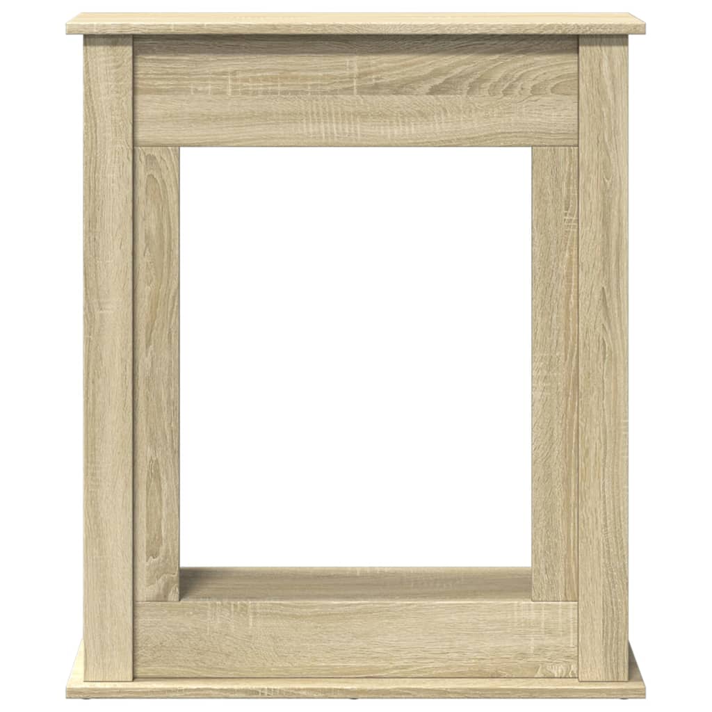 vidaXL Kaminumrandung Sonoma-Eiche 75x20x87,5 cm Holzwerkstoff