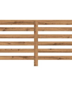 vidaXL Heizkörperverkleidung Artisan-Eiche 149x20x82 cm Holzwerkstoff