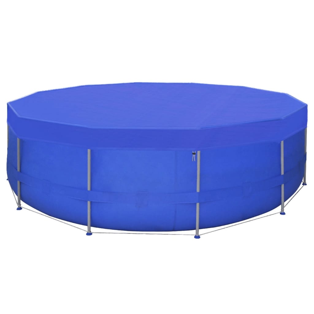 vidaXL Poolabdeckung PE Rund 540 cm 90 g/m²