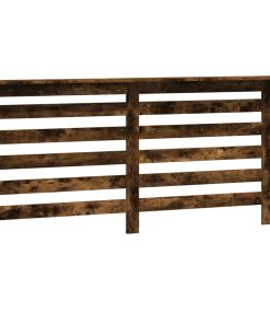 vidaXL Heizkörperverkleidung Räuchereiche 175x20x82 cm Holzwerkstoff