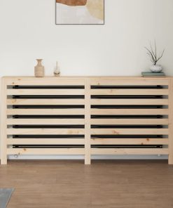 vidaXL Heizkörperverkleidung 169x19x84 cm Massivholz Kiefer