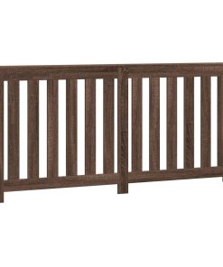 vidaXL Heizkörperverkleidung Braun Eiche 175x20x82 cm Holzwerkstoff