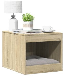 vidaXL Katzenklo Sonoma Eiche 47x59x42 cm Holzwerkstoff