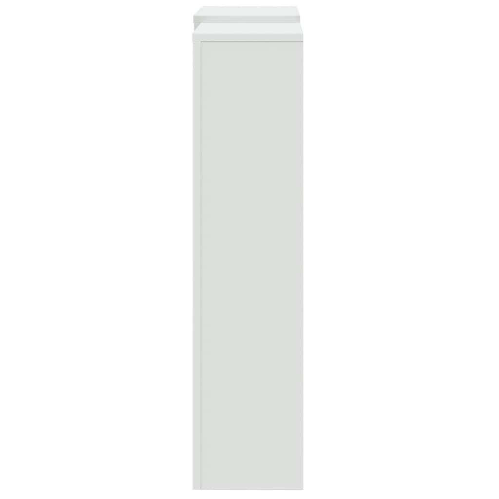 vidaXL Heizkörperverkleidung Weiß 205x21,5x83,5 cm Holzwerkstoff