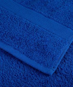 vidaXL Premium-Badetücher SOLUND 2 Stk. Blau 100x150cm 600 g/m²