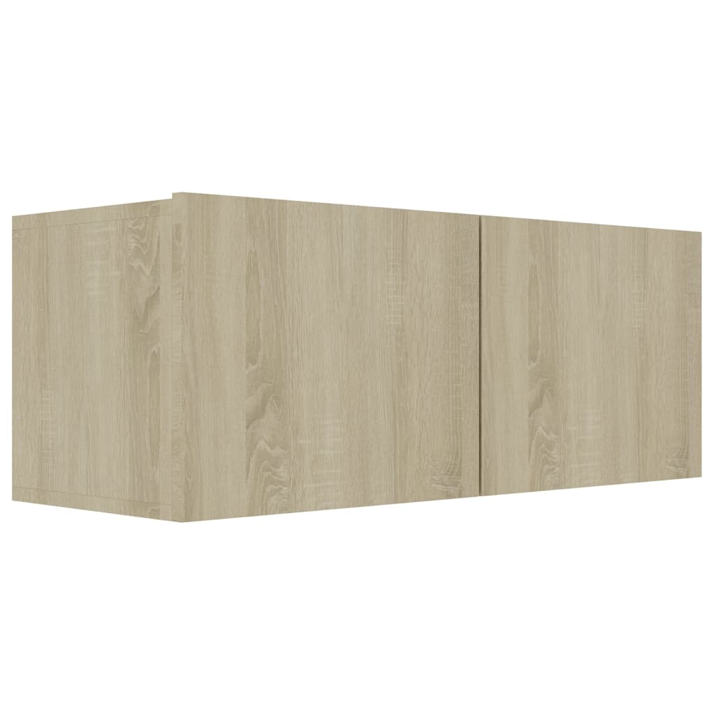 vidaXL Set de muebles para TV 6 pzas madera contrachapada roble sonoma