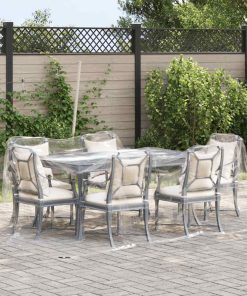 Telone Trasparente Con Occhielli 3x4 M Pvc