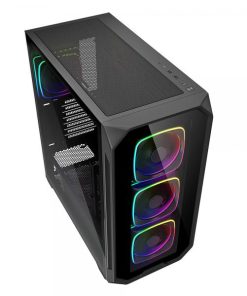Sharkoon Case Ak5g Rgb Atx Black