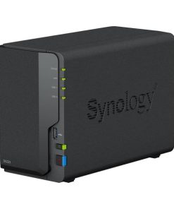 Synology Nas Tower 2bay 2.5"/3.5" Hdd Sata Cpu Realtek Rtd1619b + 2gb Ram Ddr4 + 1x Gigabit + X3 Usb