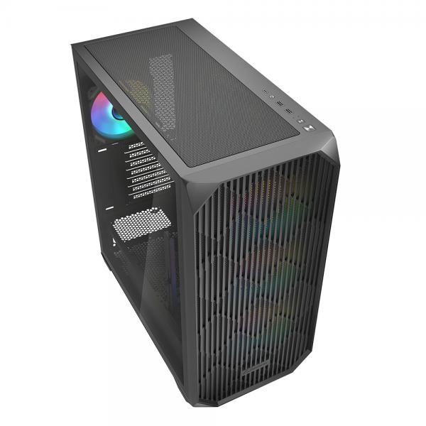 Sharkoon Case Ak3 Rgb Atx Black
