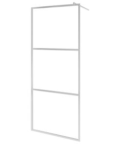 Parete Per Doccia WalK-In Vetro Semi Smerigliato Esg 90x195 cm