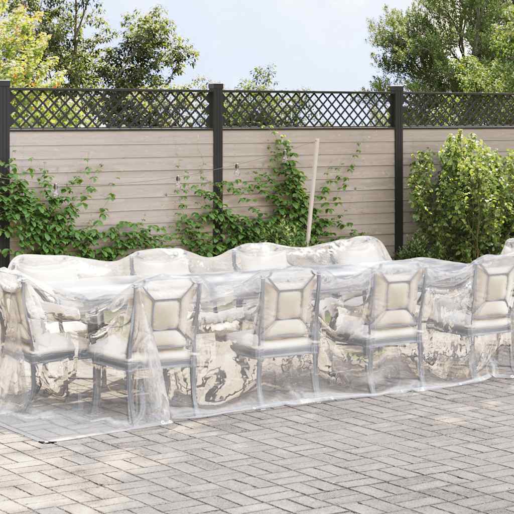 Telone Trasparente Con Occhielli 3x8 M In Polietilene