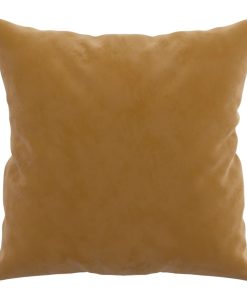 vidaXL Zierkissen 2 Stk. Braun 40x40 cm Samt