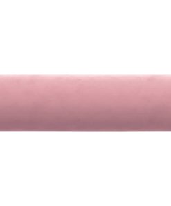 vidaXL Zierkissen 2 Stk. Rosa Ø15x50 cm Samt