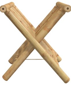 vidaXL Zeitschriftenständer 42x30,5x34,5 cm Bambus