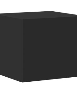 vidaXL Wandschrank Schwarz 45x42,5x40 cm Holzwerkstoff