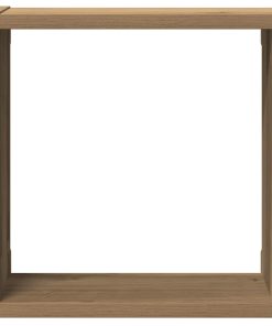 vidaXL Würfel-Wandregale 2 Stk. Artisan-Eiche 30x15x30 Holzwerkstoff