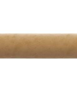 vidaXL Zierkissen 2 Stk. Braun Ø15x50 cm Samt