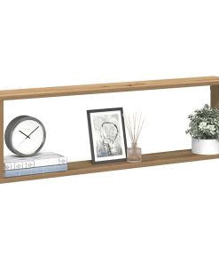 vidaXL Würfel-Wandregale 4 Stk. Artisan-Eiche 100x15x30 Holzwerkstoff