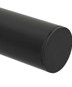 2 x Teleskopfuß Tischfuß Stützfuß Tischbein Schwarz 710 mm-1100 mm