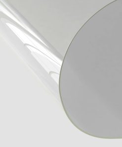 vidaXL Tischfolie Transparent 90x90 cm 2 mm PVC
