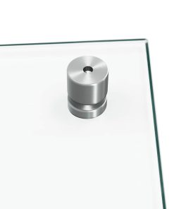 vidaXL Küchenrückwand Transparent 70x50 cm Hartglas