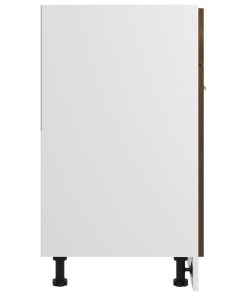vidaXL Unterschrank mit Schublade Lyon Braun Eichen-Optik 60x46x81,5 cm