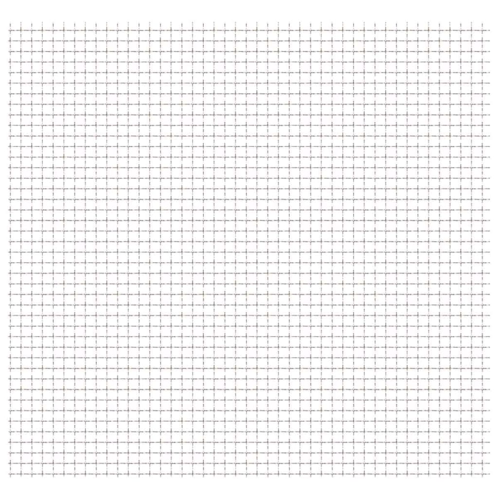 vidaXL Wellengitter Edelstahl 100x85 cm 21x21x2,5 mm