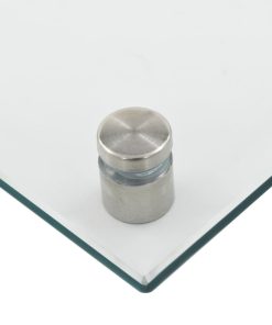 vidaXL Küchenrückwand Transparent 70x60 cm Hartglas
