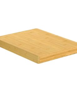 vidaXL Schneidebrett 30x40x4 cm Bambus