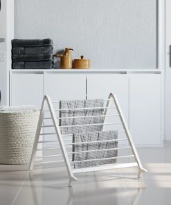 vidaXL Wäscheständer für Badewanne Ausziehbar 53-90 cm Aluminium