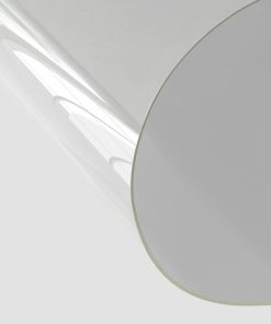 vidaXL Tischfolie Transparent 100x60 cm 2 mm PVC