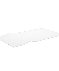 vidaXL Tischfolie Transparent 120x60 cm 2 mm PVC