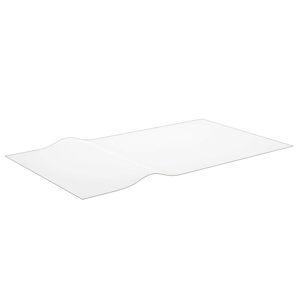 vidaXL Tischfolie Transparent 120x60 cm 2 mm PVC