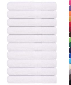vidaXL Saunatücher 25 Stk. Weiß 80x200 cm 360 g/m² 100% Baumwolle