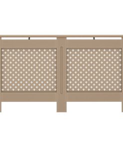 vidaXL Heizkörperverkleidung 152x19x81,5 cm MDF