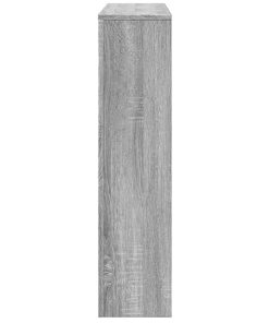 vidaXL Heizkörperverkleidung Grau Sonoma 175x20x82 cm Holzwerkstoff