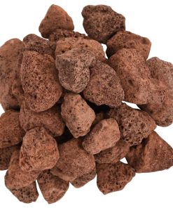 vidaXL Lavagranulat 10 kg Rot 3-5 cm