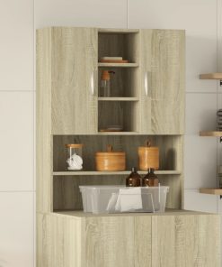 vidaXL Waschmaschinenschrank Sonoma-Eiche 70,5x24x90 cm