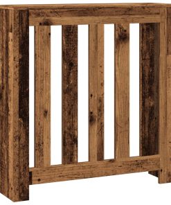 vidaXL Heizkörperverkleidung Altholz-Optik 78x20x82 cm Holzwerkstoff