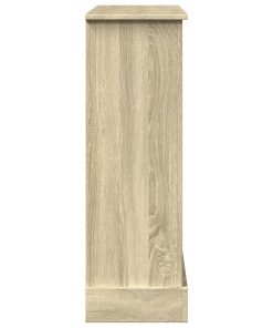 vidaXL Kaminumrandung Sonoma-Eiche 90x30x90 cm Holzwerkstoff