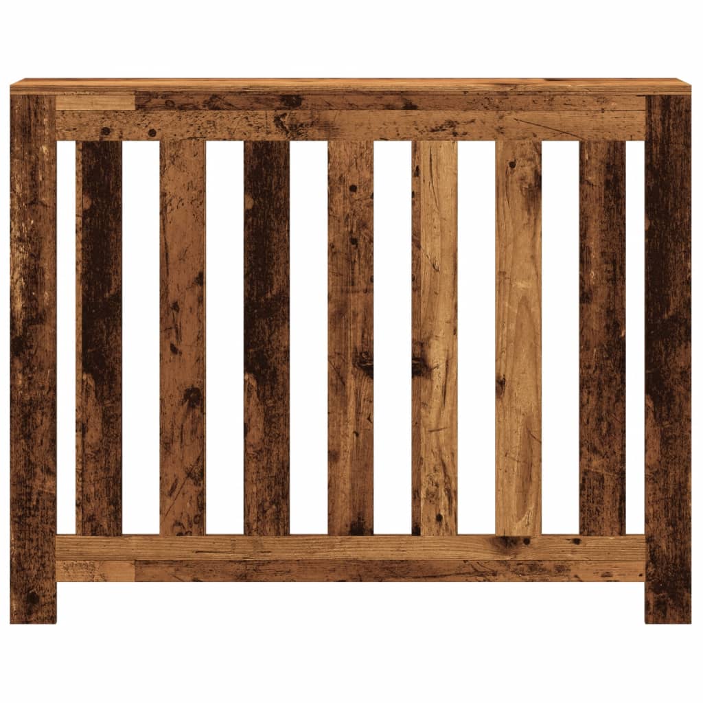 vidaXL Heizkörperverkleidung Altholz-Optik 104x20x82 cm Holzwerkstoff