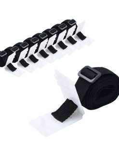 vidaXL Universal-Befestigungsbänder für Pool-Aufroller 8 Stk. 1,8 m
